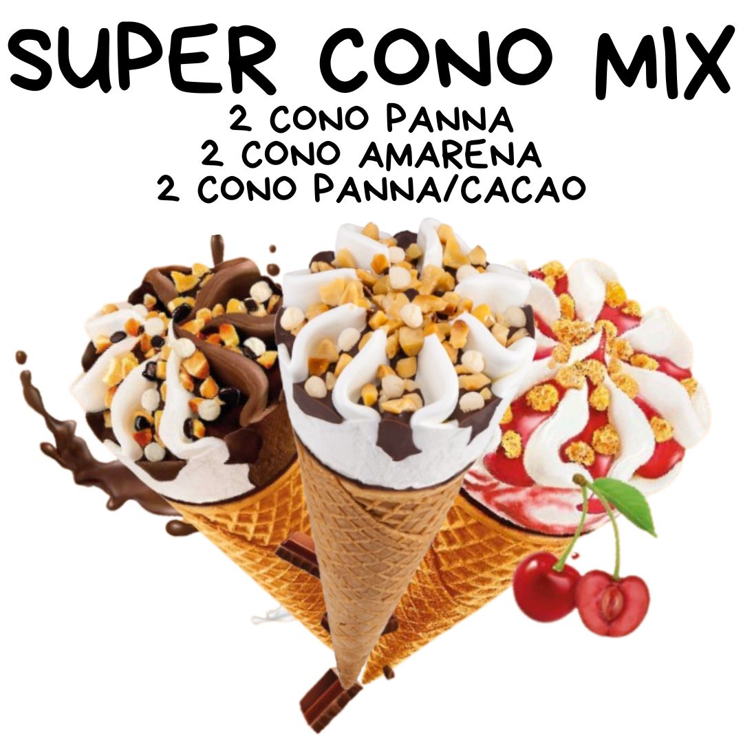 SUPER CONO MIX 6 PZ
